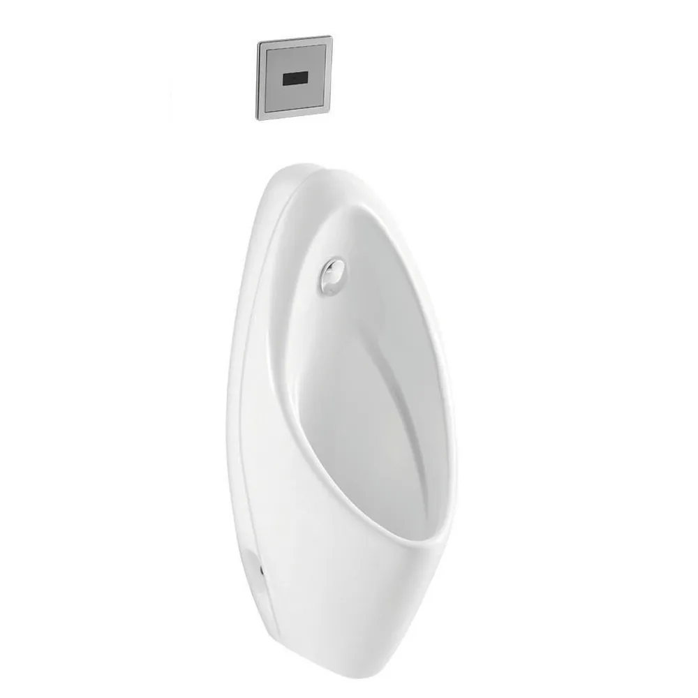BWHTAURI26_NA_1 Tapis: Urinal Bowl With Back Inlet, Waste And Wall Hung Kit; (27x36x68)cm - Image 1