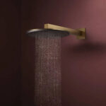 Raindance Alive S 300 EcoSmart: Overhead Shower; 1-Jet Brushed Bronze - Image 2