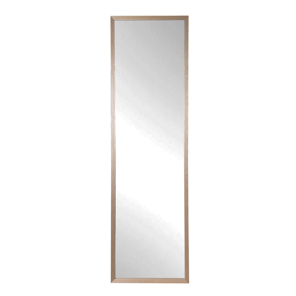 PSTDFRM44_GoldA538_1 Domus: Standing Mirror With Frame: (40x150)cm, Gold - Image 1