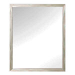 Domus: Wall Mirror With Frame; (40x50)cm, Silver