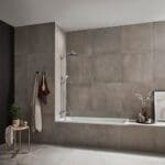 Crometta S240 : Exposed Showerpipe With Single Lever Shower Mixer; Chrome Plated - Image 6