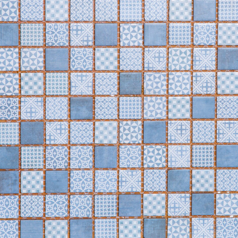 LA18199C: Glass Mosaic Tile 30.0×30
