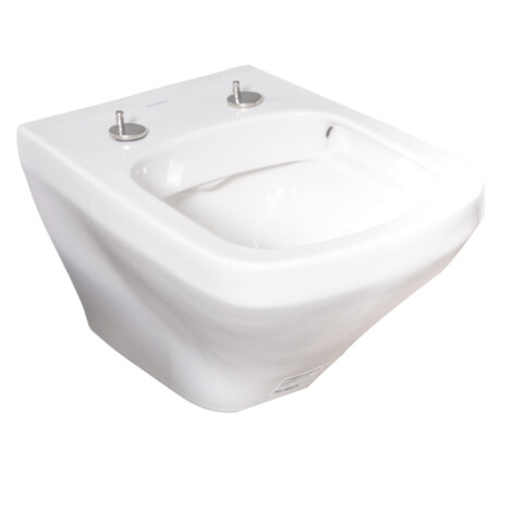 Duravit: Durastyle: WC Pan: Wall Hung, Rimless Durafix: 54cm, White #2551090000 1