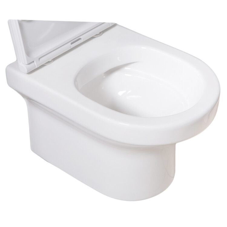 TAPIS Alma : Wall Hung, WC Pan, White #CH10156R