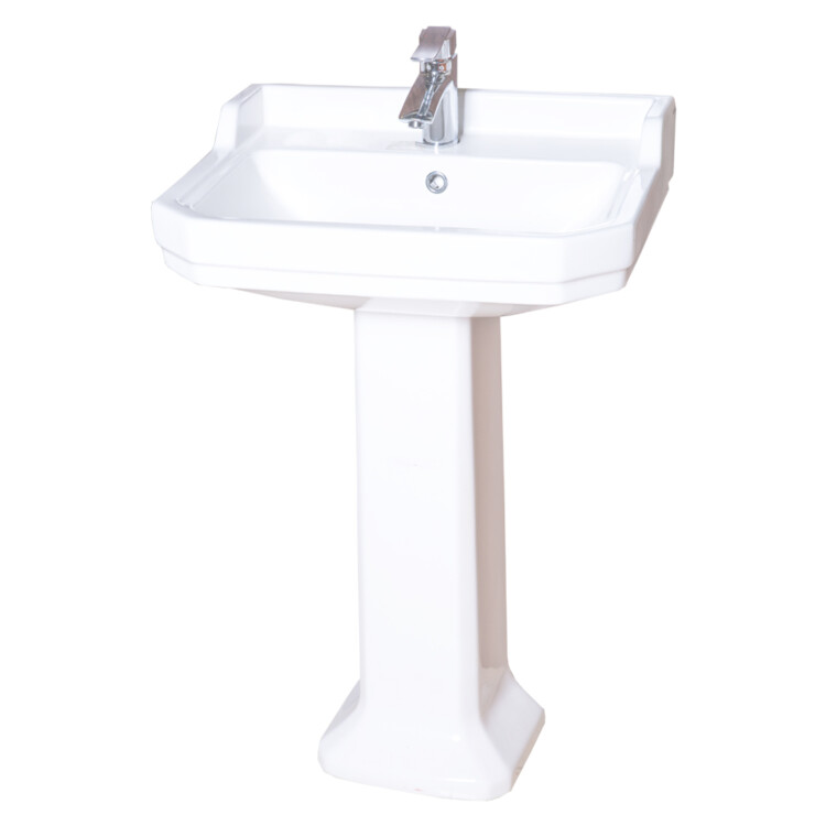 TAPIS Stuart : Washbasin : White #L10142