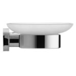 Duravit: D-Code: Soap Dish: Glass, Chrome  #0099181000