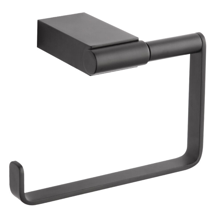 Toilet Roll Holder, Matt Black | TACC - shop online today!