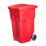 TopTank : Garbage Bin With Wheels, 240 Litres With Handle