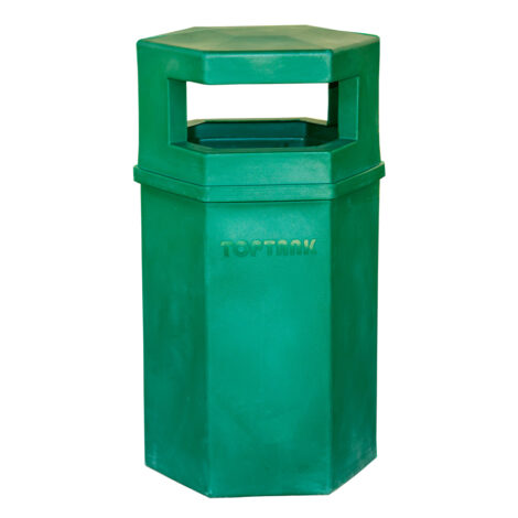 TopBin: Hexagonal Trash Bin, 90 Litres 1