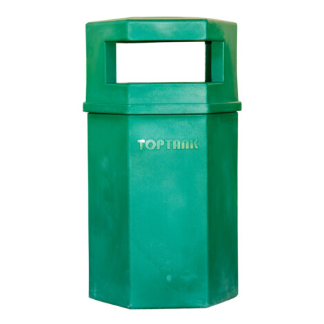 TopBin: Hexagonal Trash Bin, 90 Litres