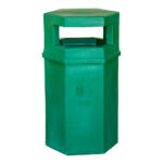 TopBin: Hexagonal Trash Bin, 90 Litres