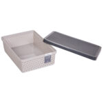 DKW: Senn Storage Basket With Lid: Ref. HH-2087L