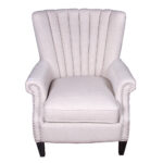 Fabric Arm Chair: 1-Seater- 79x88x98cm: Ref. 3003