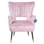 Fabric Arm Chair: 1-Seater- 73x70x93cm: Ref. 3380