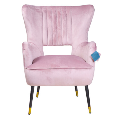 Fabric Arm Chair: 1-Seater- 73x70x93cm: Ref