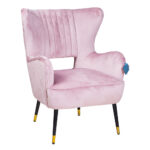 Fabric Arm Chair: 1-Seater- 73x70x93cm: Ref. 3380