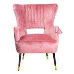 Fabric Arm Chair: 1-Seater- 73x70x93cm: Ref. 3380