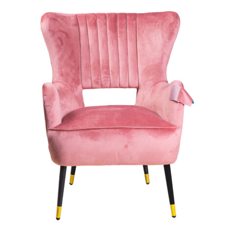 Fabric Arm Chair: 1-Seater- 73x70x93cm: Ref