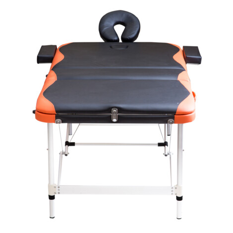 HENGMING: Massage Table: 185x80cm, Black/Orange #HM3714A-123 1