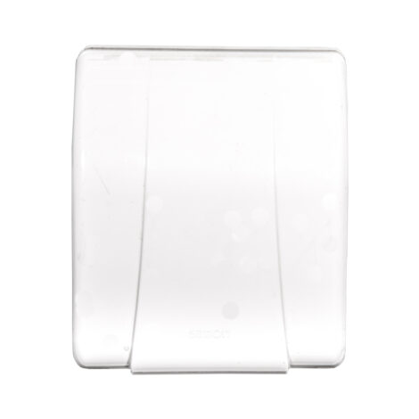 SIMON Single Socket, 13A 250v, White #51382BD 1