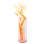 Domus: Clear Glass Vase: 14cm #KC078