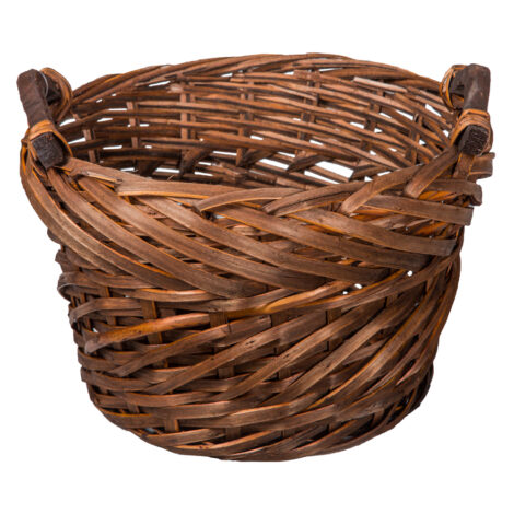 Domus: Round Willow Basket: (28×19)cm: Small 1