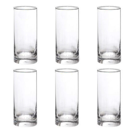 Trinity:Hi Ball:Clear Glass Set: 6pc, 380ml 1