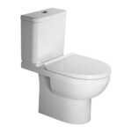 Durastyle Eco: WC Pan: Rimless Close Coupled 65cm, White