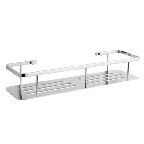 Dali: Rectangular Shaped Stainless Steel Bathroom Shelf, Polished  1