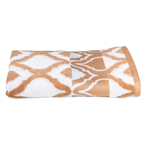 Hive Bath Towel (70×140)cm, Beige 1