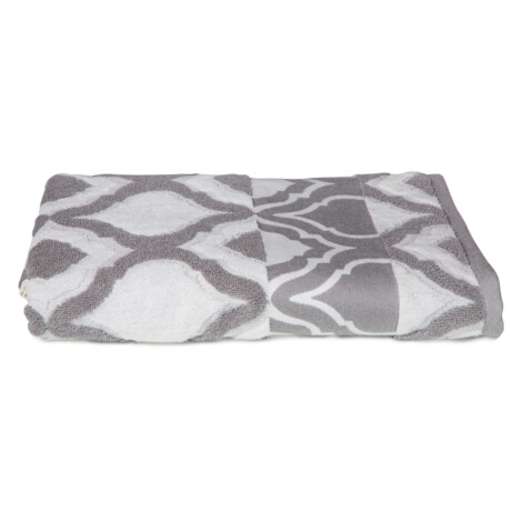 Hive Bath Towel (70×140)cm, Grey 1