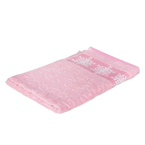 Flake Hand Towel: (41x66)cm, Tea Rose