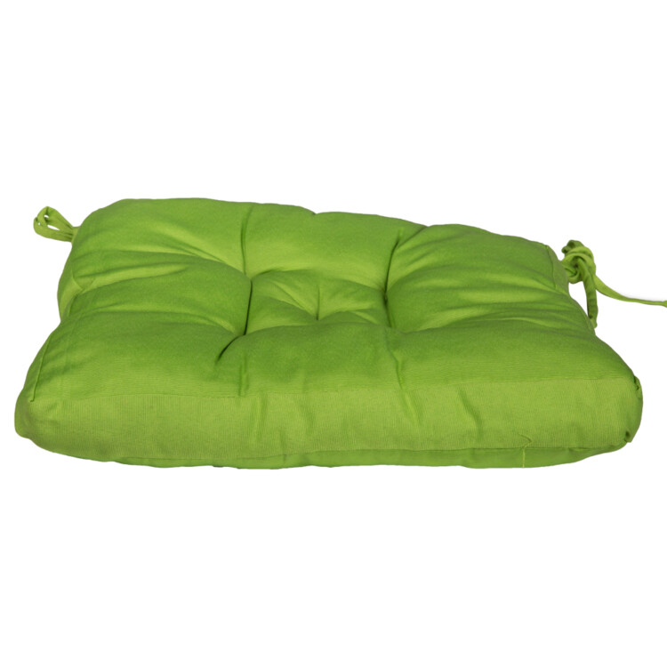 Domus: Canvas Chair Pad; (40x40+3)cm, Green