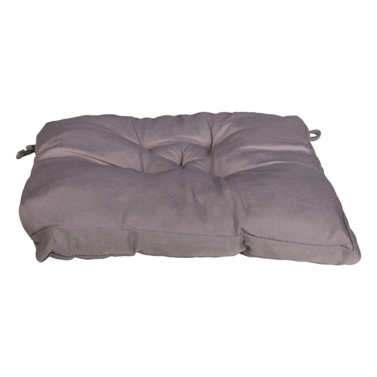 Domus: Canvas Chair Pad; (40x40+3)cm, Grey