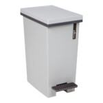 Saan Step Bin; 4.8Lts, Grey White/Dark Grey