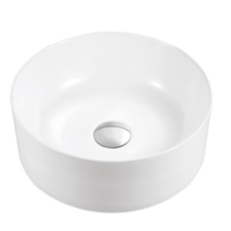 Art-Deco: Washbasin; (41x41x14)cm, White 1