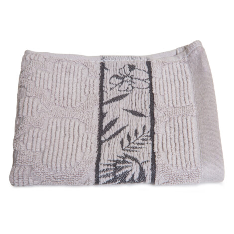 Cannon: Face Towel: Forest Design (33×33)cm, Grey 1