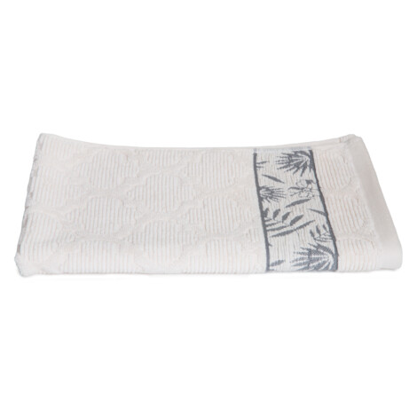 Cannon: Hand Towel, Forest Design: (41×66)cm, Cream 1