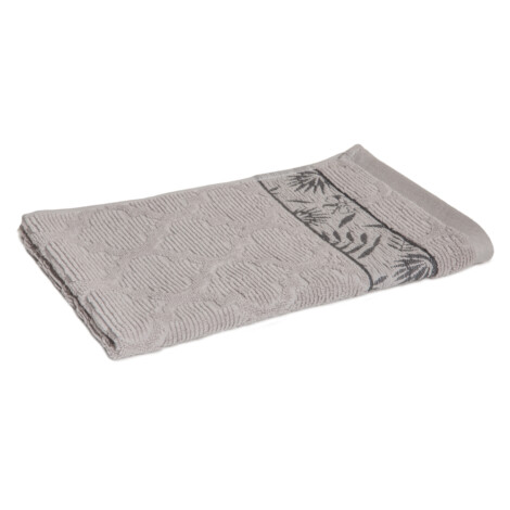 Cannon: Hand Towel, Forest Design: (41x66)cm, Grey