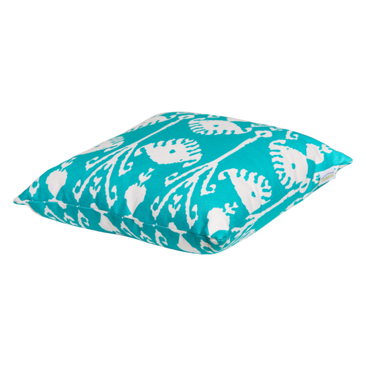 Domus: Floral Design Outdoor Pillow; (45x45)cm