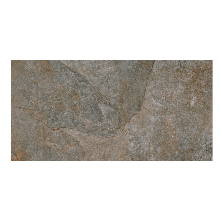 Cromat Ardesia: Matt Porcelain Tile: (45.0x90.0)cm, Silver