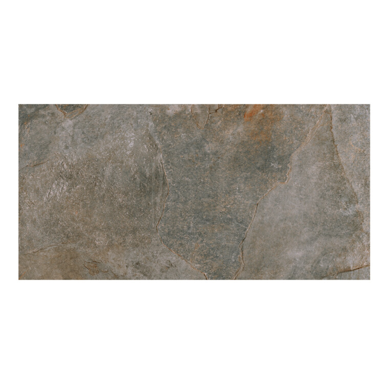 Cromat Ardesia: Matt Porcelain Tile: (45.0x90.0)cm, Silver