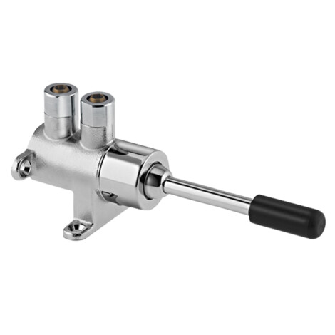 Docol matic: Pedal Operated Flush Valve, Chrome Plated 1