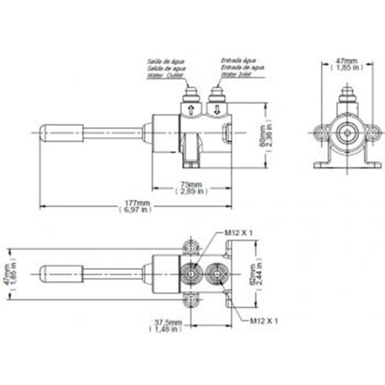 Docol matic: Pedal Operated Flush Valve, Chrome Plated