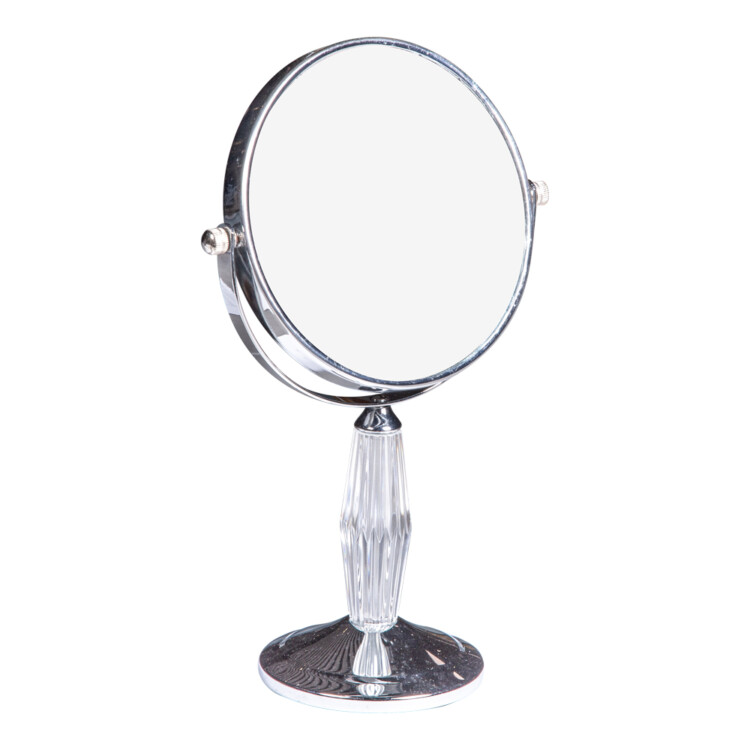 Domus HP: Round Mirror; Chrome Plated/Iron