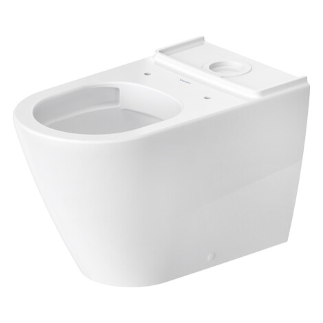 D-Neo: WC Pan, Rimless With Vario Outlet + Fixings, Close Coupled; 65cm, White 1