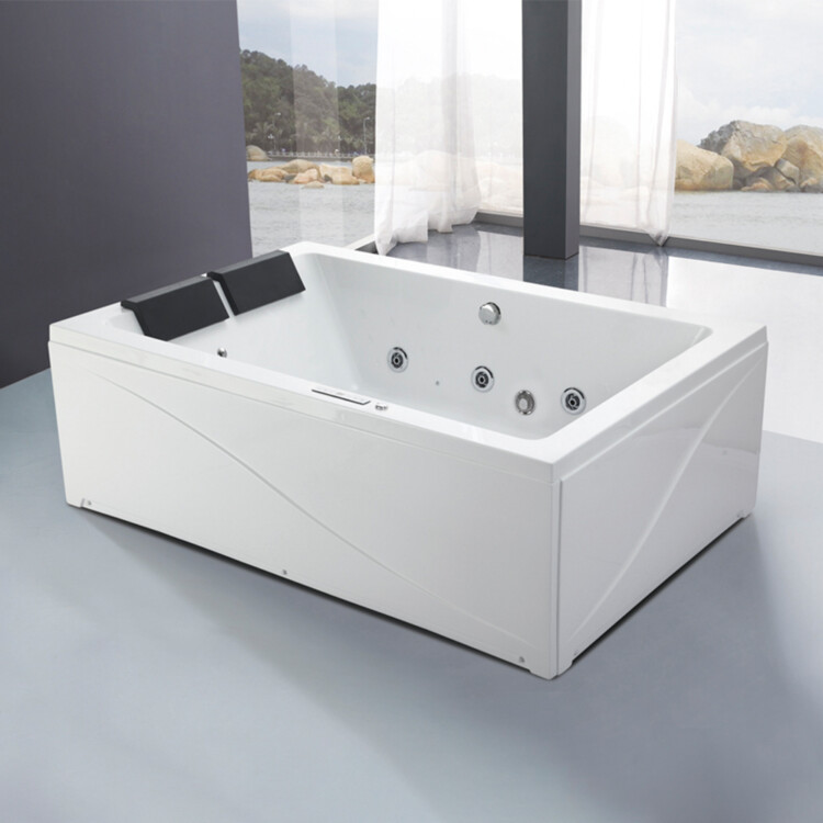 FSHN: Massage BathTub: (180x120x60)cm, White