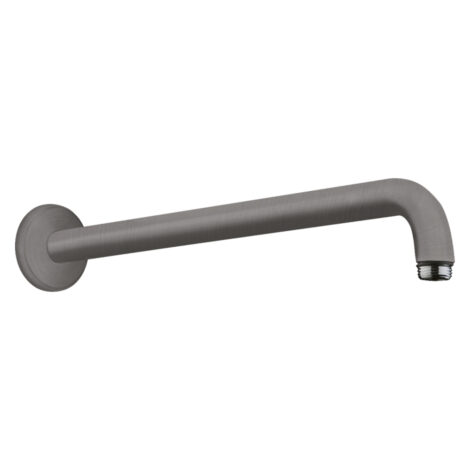 Hansgrohe: Shower Arm DN15; 389mm; Brushed Black Chrome 1