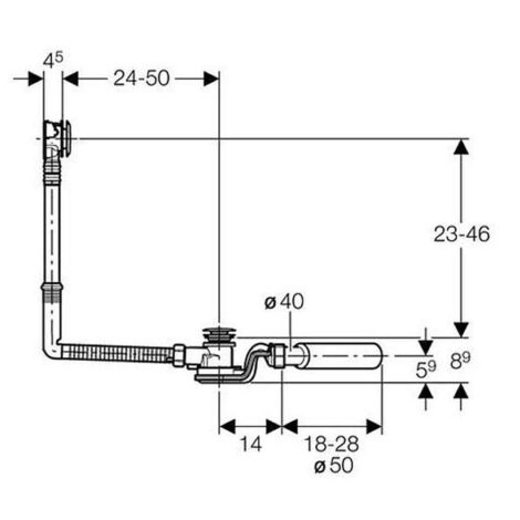 Uniflex: Bath Waste & Overflow