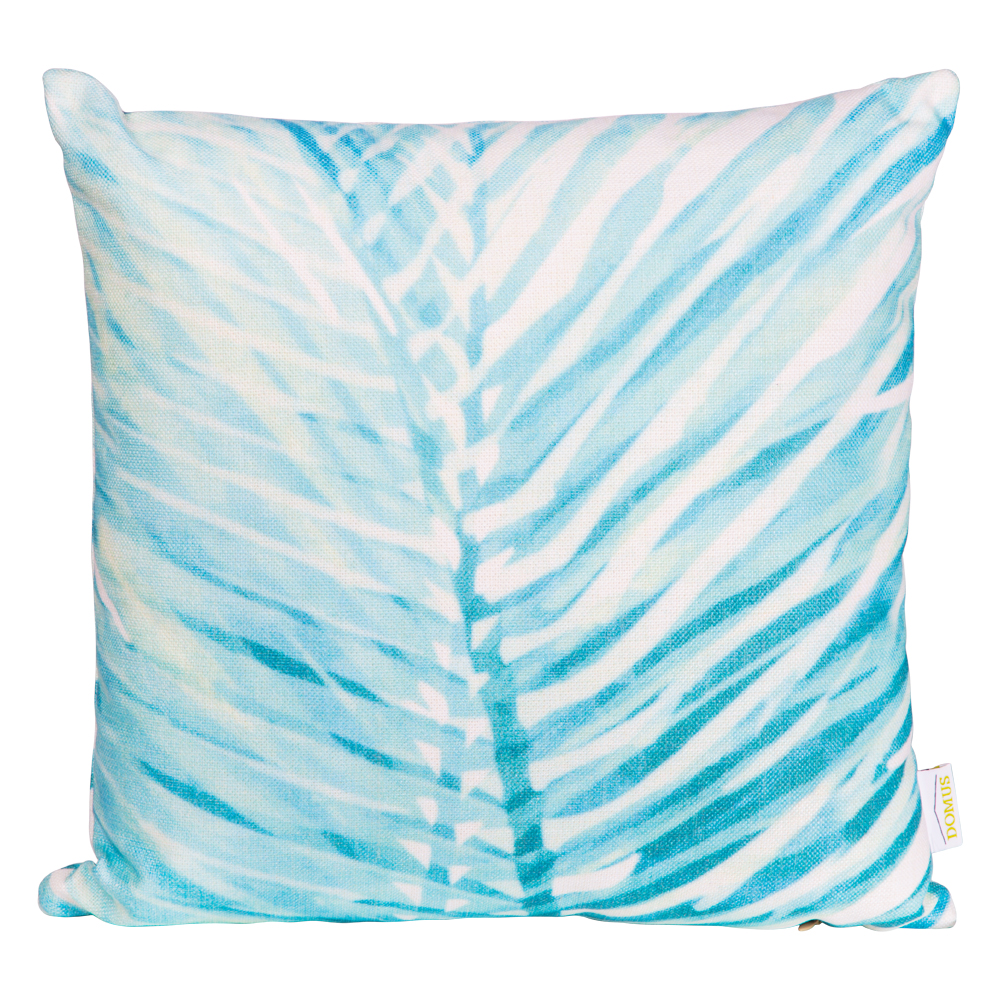 Outdoor pillows blue outlet and white